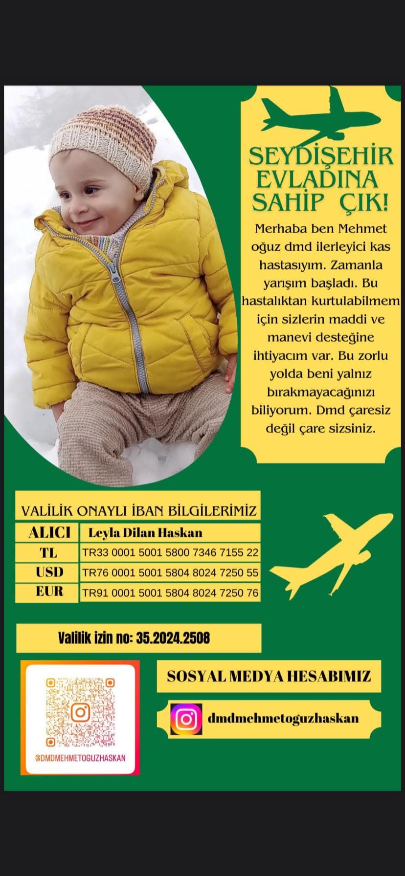 Leyla Dilan Haskan İçin Destek Çağrısı